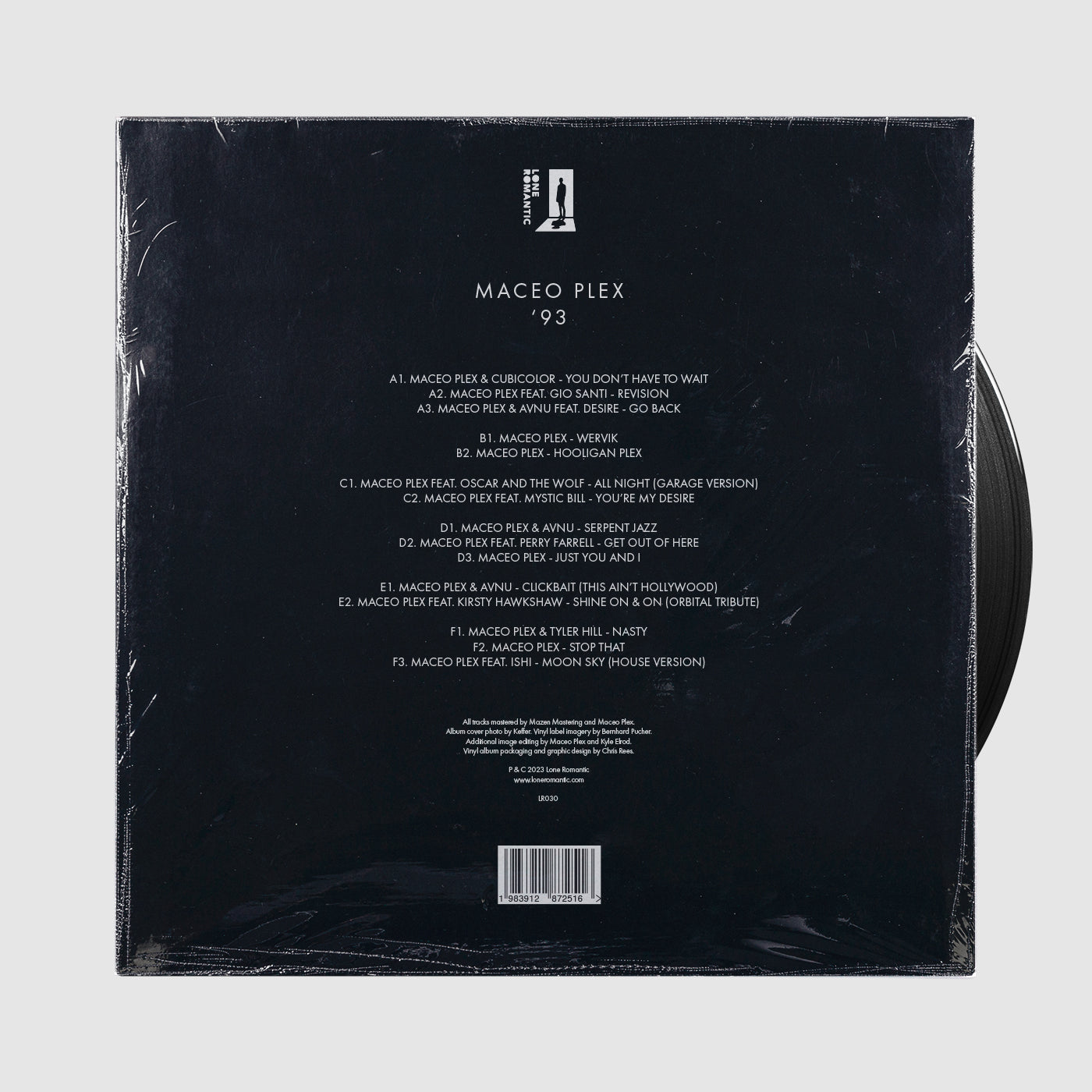 Maceo Plex - '93 LP - 3 x 12