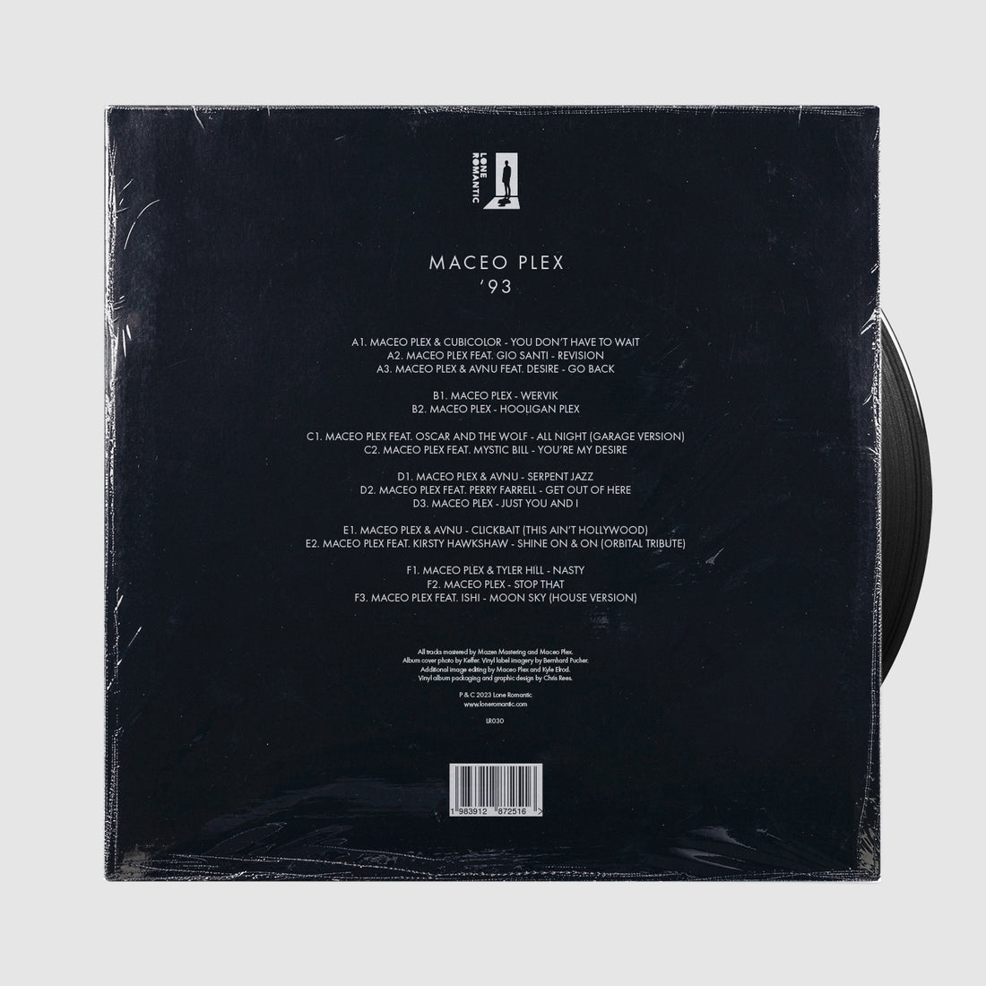 Maceo Plex - '93 LP - 3 x 12" Vinyl